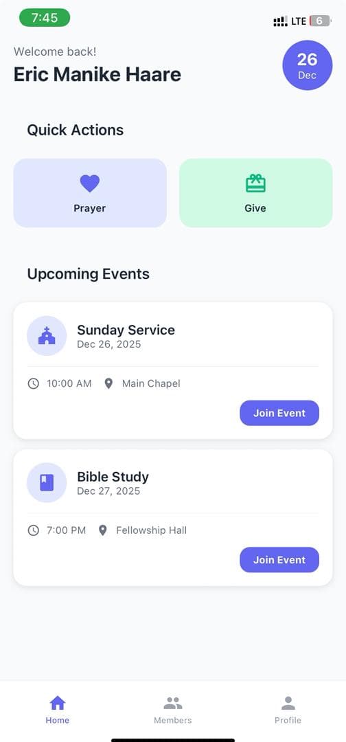 Church Mobile App